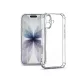 Haffner Anti Shock kamervédős szilikon tok - Apple iPhone 17 - átlátszó