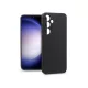 Haffner Matt szilikon tok - Samsung SM-S926 Galaxy S24+ - fekete