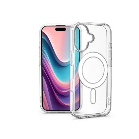   Haffner Anti Shock MagSafe szilikon tok - Apple iPhone 16 - átlátszó