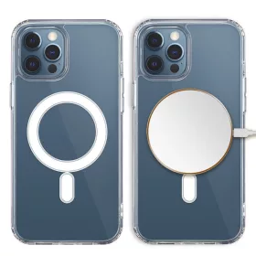  Haffner Anti Shock MagSafe szilikon tok - Apple iPhone 16 Pro - átlátszó