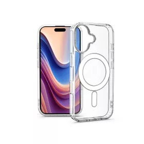   Haffner Anti Shock MagSafe szilikon tok - Apple iPhone 16 Plus - átlátszó