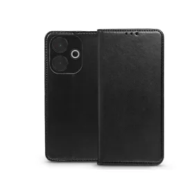   Haffner Smart Magneto Book Flip oldalra nyíló tok - Xiaomi Redmi 13 4G/5G - fekete