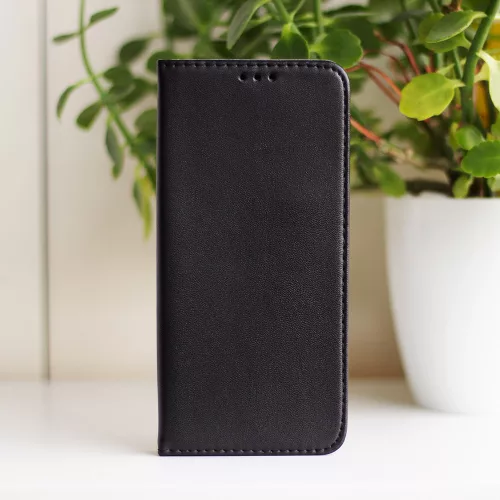 Haffner Smart Magneto Book Flip oldalra nyíló tok - Xiaomi Redmi 13 4G/5G - fekete