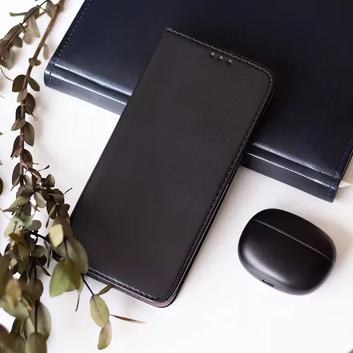 Haffner Smart Magneto Book Flip oldalra nyíló tok - Xiaomi Redmi 13 4G/5G - fekete