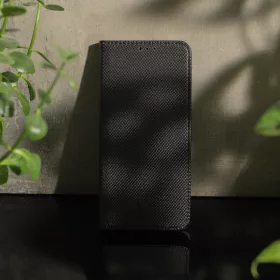   Haffner S-Book Flip oldalra nyíló tok - Xiaomi Redmi Note 14 Pro 5G/Note 14 Pro+ 5G - fekete