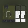 HOFI Hybrid Pro+ Glass - Apple Watch Series 7/8/9 (45 mm) üvegfólia - 2 db/cs - fekete