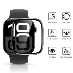   HOFI Hybrid Pro+ Glass - Apple Watch Series 10/11 (42 mm) üvegfólia - 2 db/cs - fekete