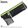 HOCO Bag05 Multifunctional Sports Waist Bag övtáska sporthoz, túrához - fekete/zöld