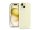 Roar Cloud Skin szilikon tok - Apple iPhone 15 - sárga