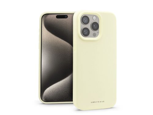 Roar Cloud Skin szilikon tok - Apple iPhone 15 Pro - sárga