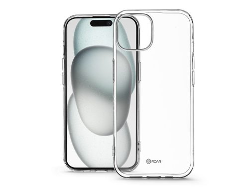 Roar All Day Full 360 szilikon tok - Apple iPhone 15 - átlátszó