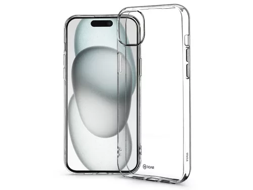Roar All Day Full 360 szilikon tok - Apple iPhone 15 - átlátszó