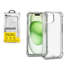   Roar Armor Gel szilikon tok - Apple iPhone 15 Plus - átlátszó