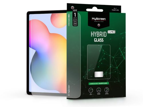 Samsung Galaxy Tab S6 Lite 10.4 rugalmas üveg képernyővédő fólia - MyScreen     Protector Hybrid Glass Lite - átlátszó
