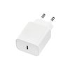 Maxlife MXTC-06 PD+QC 20W hálózati gyorstöltő adapter Type-C - fehér
