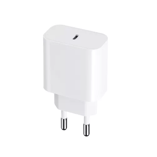 Maxlife MXTC-06 PD+QC 20W hálózati gyorstöltő adapter Type-C - fehér