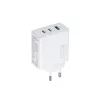 Maxlife MXTC-07-45ACC PD+QC 45W hálózati gyorstöltő adapter 2xType-C + USB - fehér