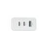 Maxlife MXTC-07-45ACC PD+QC 45W hálózati gyorstöltő adapter 2xType-C + USB - fehér
