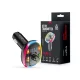 Maxlife MXFT-04 Bluetooth FM-transmitter/autós töltő 15W - 2xUSB - fekete, RGB
