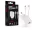 Maxlife MXTC-06 PD+QC 20W hálózati gyorstöltő adapter USB + Type-C + Type-C/Lightning kábel - fehér