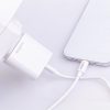 Maxlife MXTC-06 PD+QC 20W hálózati gyorstöltő adapter USB + Type-C +            Type-C/Lightning kábel - fehér