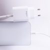 Maxlife MXTC-06 PD+QC 20W hálózati gyorstöltő adapter USB + Type-C +            Type-C/Lightning kábel - fehér