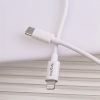 Maxlife MXTC-06 PD+QC 20W hálózati gyorstöltő adapter USB + Type-C +            Type-C/Lightning kábel - fehér
