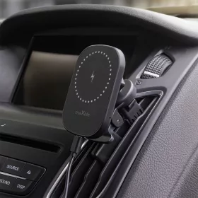   Maxlife MXCH-16 15W vezeték nélküli tartó/gyorstöltő szellőzőrácsba - fekete