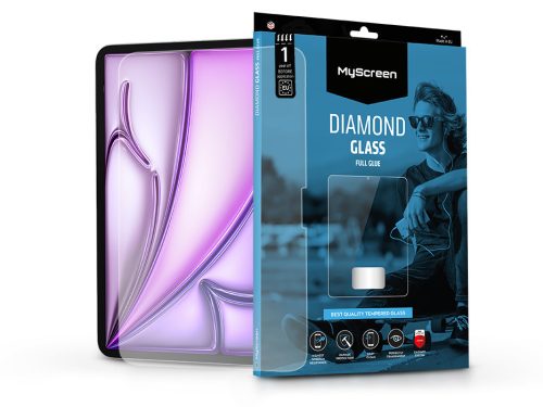 MyScreen Diamond Glass Full Glue - Apple iPad Air 13 (2024) üvegfólia