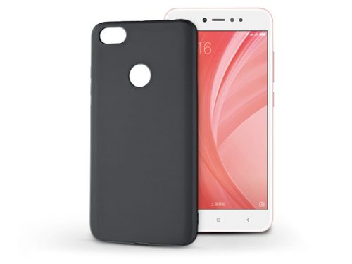 Haffner Soft szilikon tok - Xiaomi Redmi Note 5A/Note 5A Prime - fekete