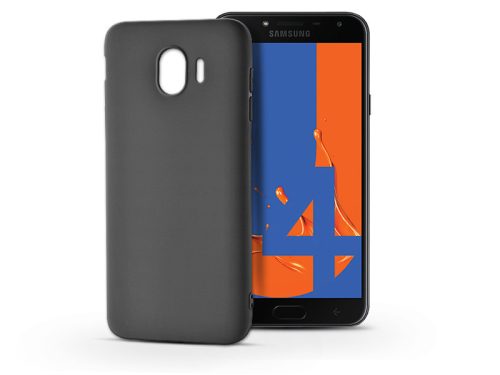 Haffner Soft szilikon tok - Samsung J400F Galaxy J4 (2018) - fekete