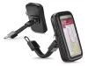 Haffner por- és cseppálló telefontartó kerékpárra/motorkerékpárra - 5.5-6.3" méret - fekete
