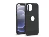 Haffner Carbon szilikon tok - Apple iPhone 12/12 Pro - fekete