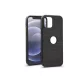 Haffner Carbon szilikon tok - Apple iPhone 12/12 Pro - fekete