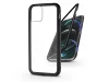 Haffner Magneto 2 részes tok előlapi üveg nélkül - Apple iPhone 12 Pro Max - fekete