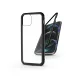 Haffner Magneto 2 részes tok előlapi üveg nélkül - Apple iPhone 12 Pro Max - fekete