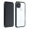Haffner Magneto 2 részes tok előlapi üveg nélkül - Apple iPhone 12 Pro Max - fekete