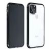 Haffner Magneto 2 részes tok előlapi üveg nélkül - Apple iPhone 12 Pro Max - fekete
