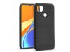 Haffner Carbon szilikon tok - Xiaomi Redmi Xiaomi Redmi 9C - fekete