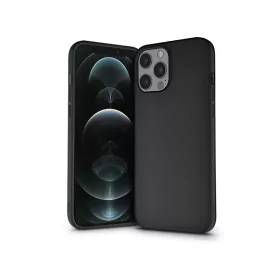   Haffner Soft Premium szilikon tok - Apple iPhone 12 Pro Max - fekete
