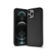 Haffner Soft Premium szilikon tok - Apple iPhone 12 Pro Max - fekete