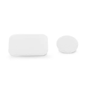   Haffner fém lapka mágneses autós tartóhoz - bőr - 1+1 db/cs - fehér - OEM