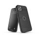 Haffner Carbon Logo szilikon tok - Apple iPhone 14 Plus - fekete