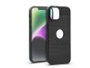 Haffner Carbon Logo szilikon tok - Apple iPhone 14 - fekete