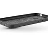 Haffner Carbon Logo szilikon tok - Apple iPhone 14 - fekete