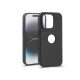 Haffner Carbon Logo szilikon tok - Apple iPhone 14 Pro - fekete