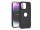 Haffner Carbon Logo szilikon tok - Apple iPhone 14 Pro Max - fekete