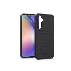   Haffner Carbon szilikon tok - Samsung SM-A546 Galaxy A54 5G - fekete