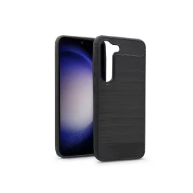   Haffner Carbon szilikon tok - Samsung SM-S911 Galaxy S23 - fekete