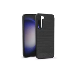   Haffner Carbon szilikon tok - Samsung SM-S916 Galaxy S23+ - fekete